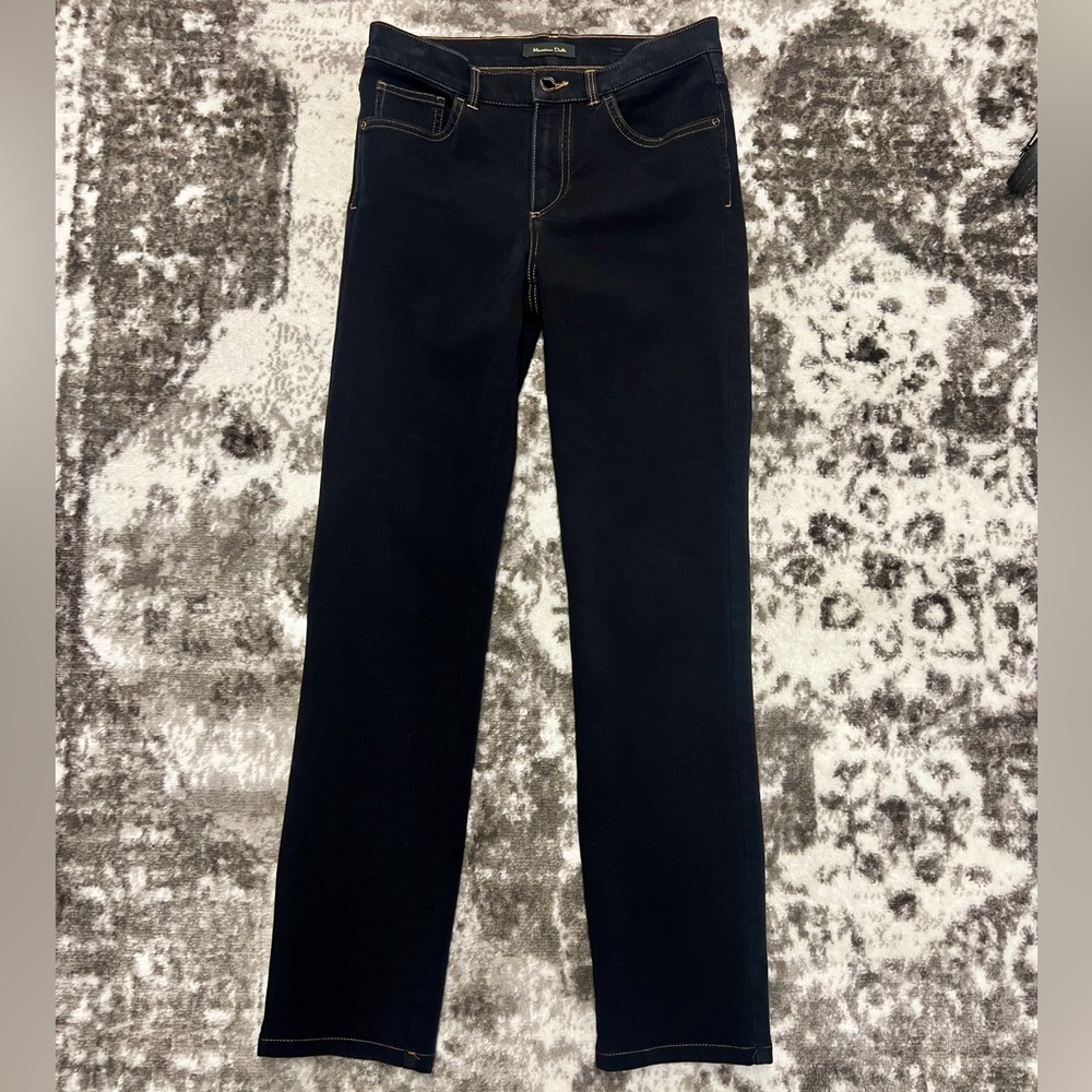 Women's Straight Leg Jeans - Black